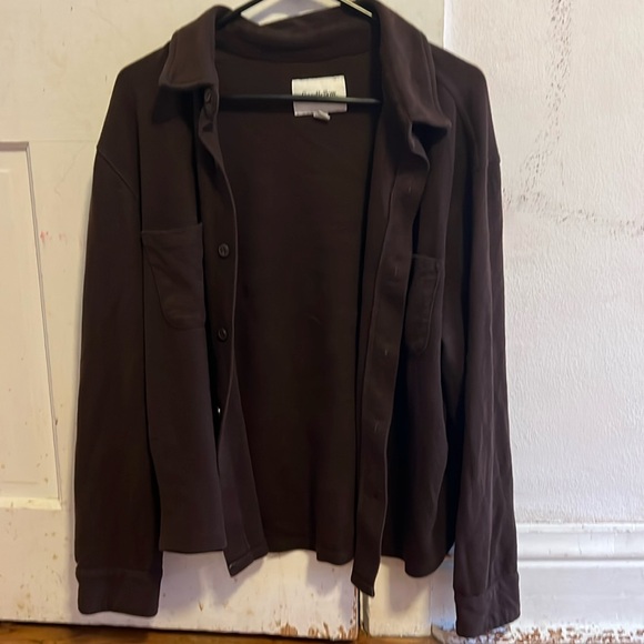 Brown corduroy jacket MXL - Picture 1 of 5